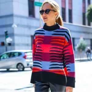 Mara Hoffman ColorBlock Oversized Sweater L
